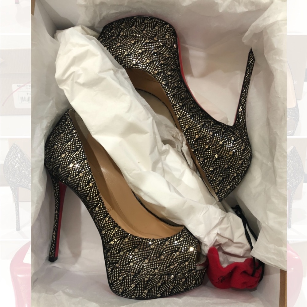 Christian Louboutin Fetish Peep 130mm
